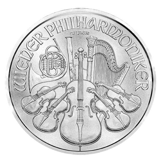 Picture of Silver Austrian Philharmonics 1 oz. - .999 fine silver