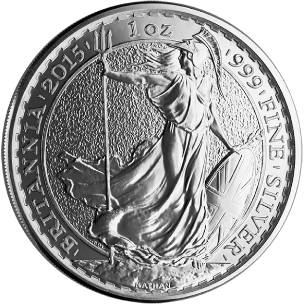 Picture of Silver - 1 oz. Britannia Coins - .999 fine silver