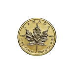 Picture of Gold Canadian Maple Leaf 1/10 Ounce - .9999 fine gold