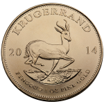 Picture of Gold South African Krugerrand 1 Ounce - .9166 fine gold