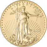Picture of Gold American Eagle 1 Ounce - .9166 fine gold