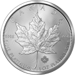 Picture of Platinum Canadian Maple Leaf 1 Ounce - .9995 fine platinum