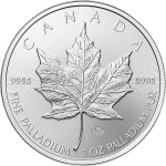 Picture of Palladium Canadian Maples 1 oz. - .9995 fine palladium