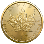 Picture of 2023 Gold Canadian Maple 1 Ounce - .999 fine gold