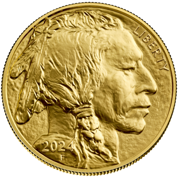 Picture of 2024 Gold American Buffalo 1 Ounce - .9999 fine gold