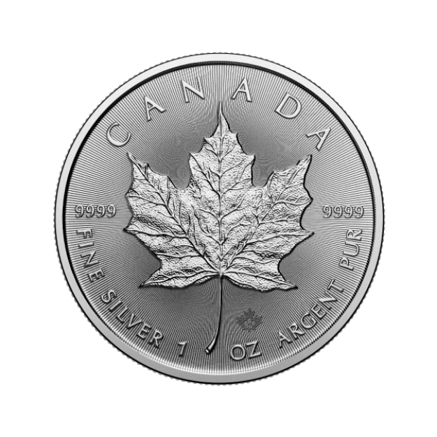 Picture of 2024 Silver Canadian Maple 1 Ounce - .999 fine silver