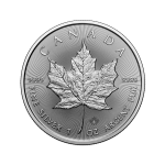 Picture of 2025 Silver Canadian Maple 1 Ounce - .999 fine silver