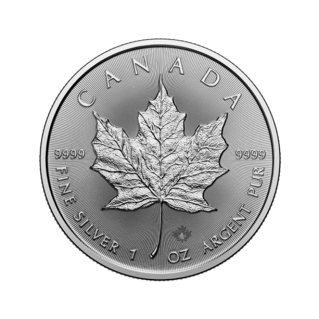 Picture of 2025 Silver Canadian Maple 1 Ounce - .999 fine silver